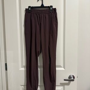 Aritzia Deep Brown Track Pants
